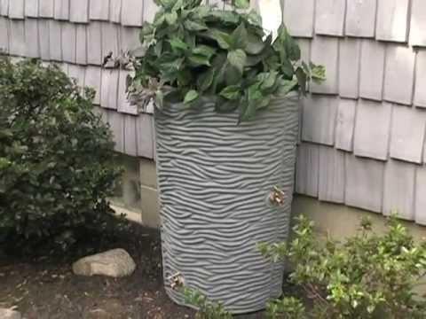 Good Ideas Tree Bark - Plastic Rain Barrels that Don't Look Plastic